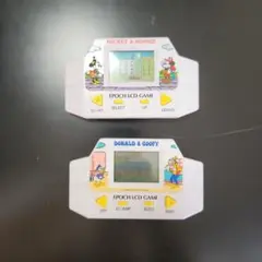 ゲームウォッチ エポックLCD ゲーム ディズニー　ジャンク品 説明書付き