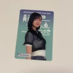 真夏の全国ツアー2025 購入特典　C賞　個別クリアカード　金川紗耶