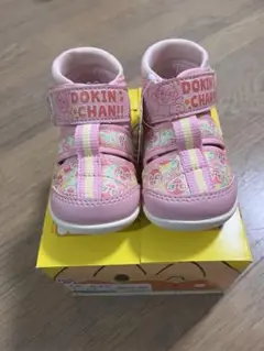 新品未使用 ドキンちゃん ベビーシューズ ピンク サンダル 夏用