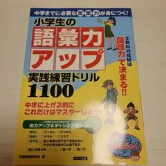 中学までに必要な言葉力が身につく!小学生の語彙力アップ 実践練習ドリル1100