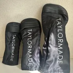 TAYLORMADE ヘッドカバー 3個セット ブラック