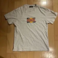 XLARGE グレー 刺繍ロゴ Tシャツ M