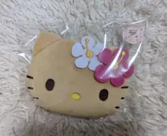 【大特価】 1番くじ　日焼けキティ　ハローキティ 顔型ポーチ
