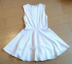 極美品 DIANEvonFURSTENBERG サマーワンピース サイズ4 白