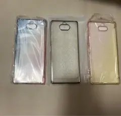 Xperia 8 ケース カバー ソフトケース tpu 3個セット 未使用 j