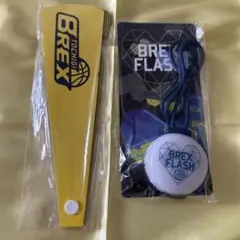 BREX 応援グッズ（折りたたみハリセン、BREX FLASH）