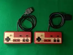 ハドソン　ジョイカード　HC62-4　ファミコン用コントローラー　連射機　セット