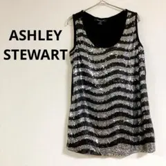 海外古着✨ASHLEY STEWART スパンコール タンクトップ トップス