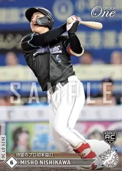 RC【西川史礁】待望のプロ初本塁打 千葉ロッテマリーンズ エポックワン