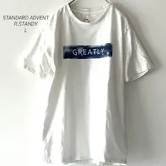 STANDARD ADVENT しっかり襟元　Tシャツ L ホワイト