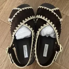 ユナイテッドアローズ　ナチュラルクロスサンダル　35