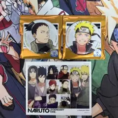 NARUTO ベースヤード　うずまきナルト　缶バッジ　オーロラ缶バッジ　購入特典