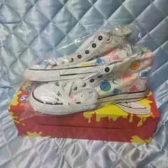 Chupa Chups カラフルドット ハイカットスニーカー 26cm