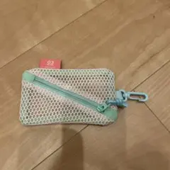 メッシュ　ミニポーチ