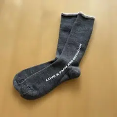 新品キャピタル LOVE & FARM AND BEETHOVEN 靴下　グレー