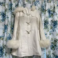 【1】tittyu0026Co. リアルファーダッフルコート