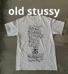 OLD STUSSY × KAWS 白Tシャツ