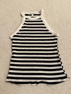 H&M ボーダーキャミソール