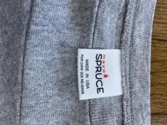SPRUCE社製　ロングTシャツ　Sサイズ　グレー