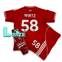 Lサイズ 25-26 リバプール ヴィルツ サッカー ユニフォーム レプリカ