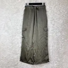 LAKOLE ラコレ　サテンカーゴパンツ　カーゴパンツ　新品　タグ付き　未使用