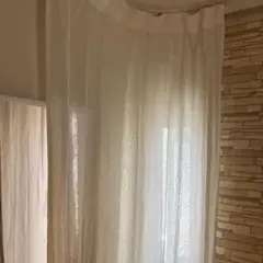1枚のみ IKEA 麻（リネン）のカーテン　DYTÅG ディトーグ