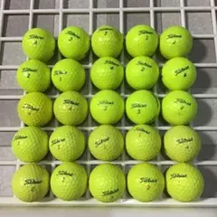 タイトリスト　イエローロストボール　25球