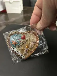 モルディブお土産　冷蔵庫ステッカー
