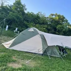 DOD(ディーオーディー) ザ・テントM タン×カーキ