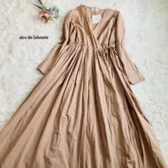 siro de labonte コットンボイルカシュクール2wayワンピース　M