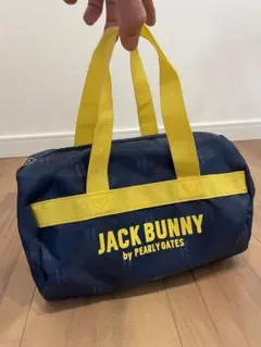 ジャックバニー Jack Bunny!! カートバッグ ネイビー×イエロー