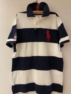 新品　未使用　ラルフローレン　ラガーシャツ　キッズ