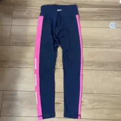 Reebokスパッツ XS ネイビー/ピンク　新品未使用