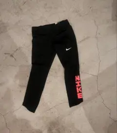 Nike ブラック スパッツ NIKEプリント　サイズM