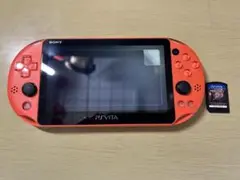 PS Vita Wi-Fi 本体 オレンジ ジャンク ゲームの起動が不安定です
