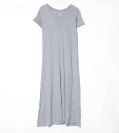 anti soaked ワンピース　汗染み防止　グレー