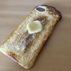iPhone SEケース トースト パン バター