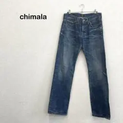中古チマラ chimala 　デニム33 インチ　プレミアデニム　日本製 2025年最新】Yahoo!オークション -チマラ chimala デニム