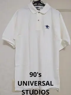 90's UNIVERSAL STUDIOS USJポロシャツ　 USA製