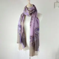 シルク×カシミヤ　ストール　flandia/フランディア