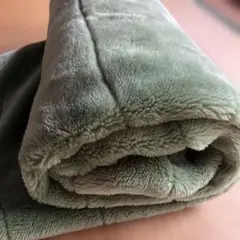緑色ダブルブランケット