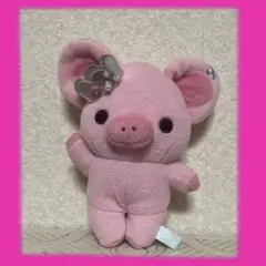 ★サンエックス★ピギーガールぬいぐるみ★非売品★システムサービス