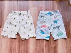 男の子　ハーフパンツ　半ズボン　90cm　夏服　まとめ売り　セット　プティマイン