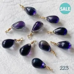 223 チェコドロップビーズ sale!!!