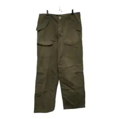68&BROTHERS バギーカーゴパンツ　ボタンフライ　リップストップ