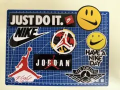 NIKE ナイキ エアジョーダン AIR JORDAN ロゴ ステッカー 8枚