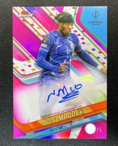 【世界75枚限定】topps マドゥエケ 直筆サイン auto シリアル