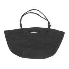 ドゥーズィエムクラス購入 MONSAC レザー×籐カゴバッグ ハンドバッグ ドゥーズィエムクラス購入 MONSAC レザー×籐カゴバッグ