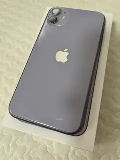 iphone11 128GB パープル　美品　SIMフリー　初期化済み