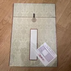 クラシック花柄 半紙装